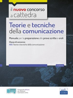 cover image of Concorso a cattedra--Teorie e tecniche della comunicazione